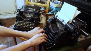 Олимпия 8 - как работать? | печатная пишущая машинка typewriter Olympia 8