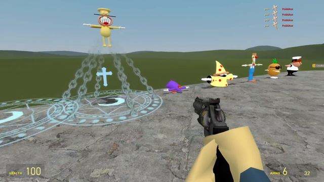 CRUCIFIX vs Pizza Tower Bosses & Characters in Garry's Mod! смотреть онлайн