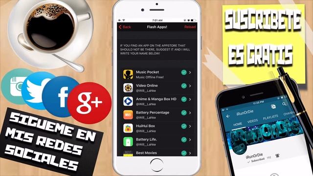 Alternativa al Jailbreak para iPhone, iPod Touch, iPad iOS 9.3.2- iOS 10 смотреть онлайн