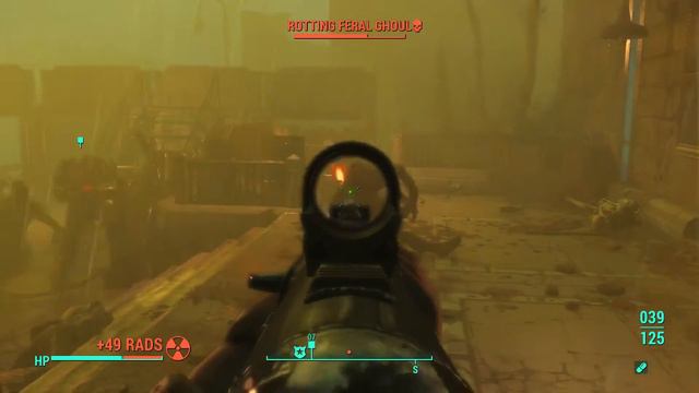 Fallout 4 Immersive-Gameplay mod: Deadly Ghouls смотреть онлайн