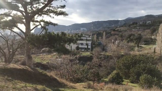 145. МИЛЮТИНСКИЙ Парк Алупка Прогулка 1- е видео, продолжение следует... смотреть онлайн