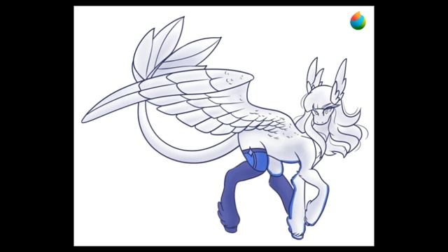 " Avians " | Sketch speedpaint смотреть онлайн