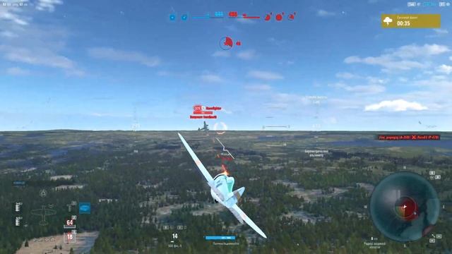 Republic F-84F Thunderstreak в World of Warplanes смотреть онлайн