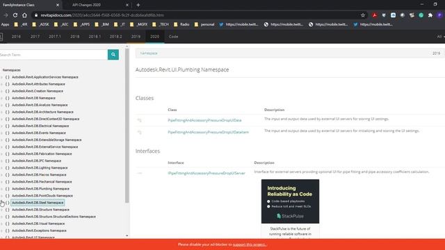Revit 2021 – Explore Revit API Docs смотреть онлайн