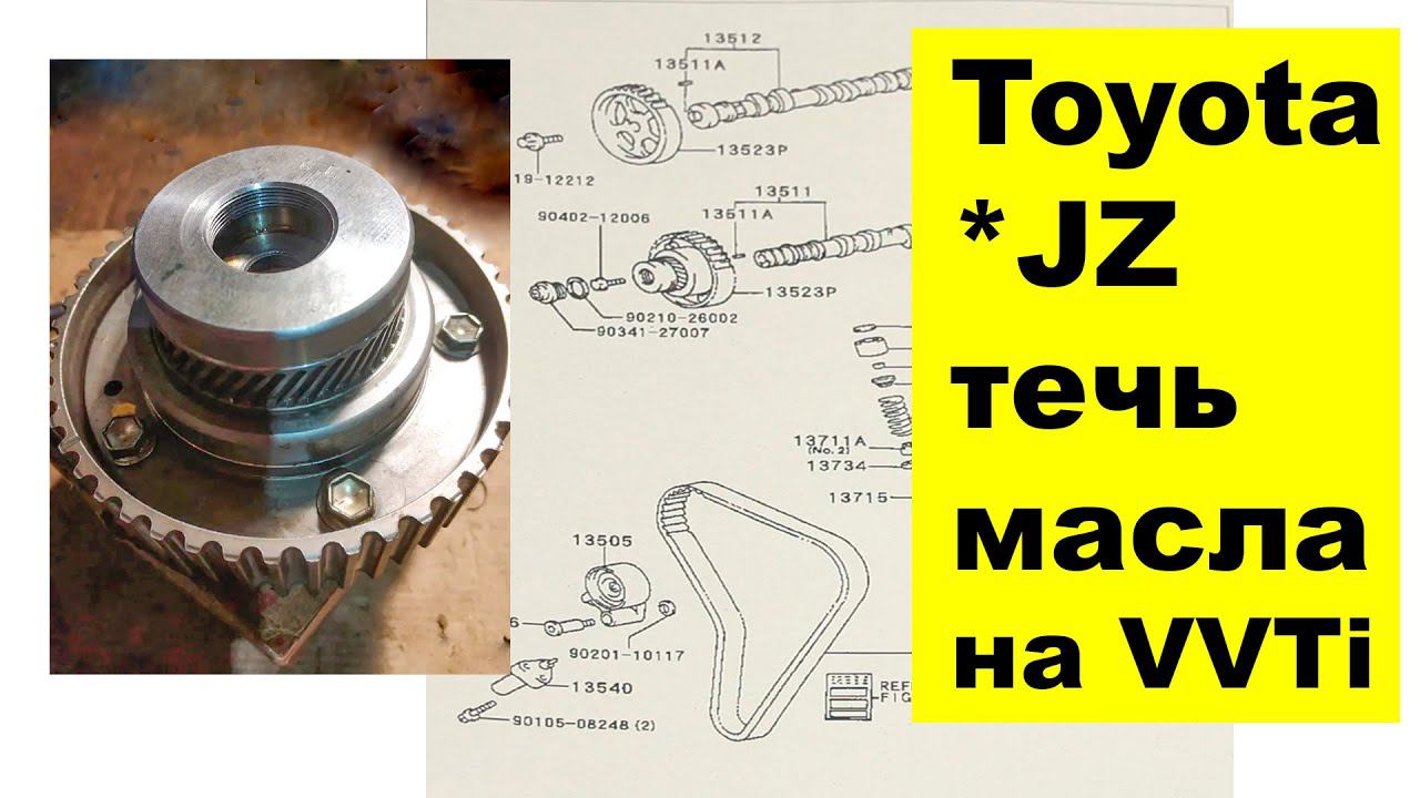 1JZGE (2.5L), 2JZGE (3L) Toyota муфта VVTi 1305046010. Как обмануть японцев?