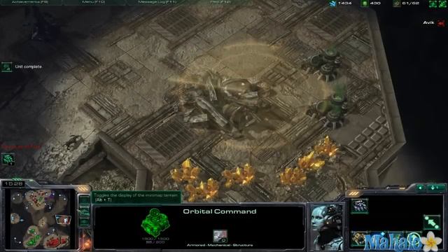 Starcraft 2v2 - Lasercorn and Avik - Cannon Rush - Part 2 смотреть онлайн