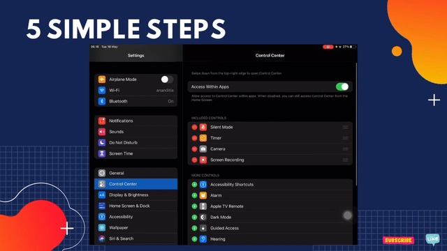 5 STEPS to Screen Record + Sound on your iPAD 8 (NEW) смотреть онлайн