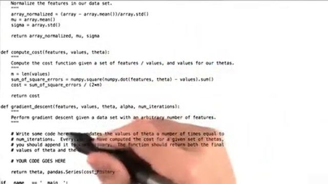 37 Gradient Descent in Python смотреть онлайн