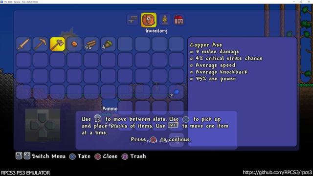 RPCS3 PS3 Emulator - Terraria Ingame! DX12 смотреть онлайн