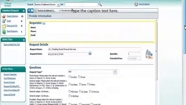 How to log a Service Request in the IT Helpdesk System смотреть онлайн