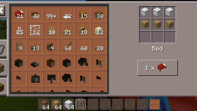 Как скрафтить кровать рецепти крафтов смотреть онлайн