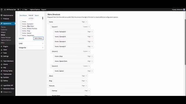 Highend WordPress Theme - Using Menus смотреть онлайн