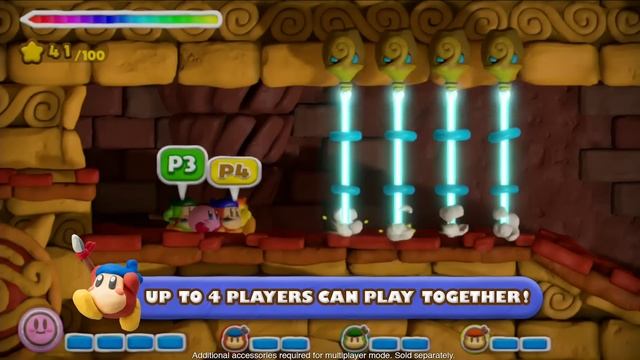 Wii U - Kirby and the Rainbow Curse - Gameplay Trailer смотреть онлайн