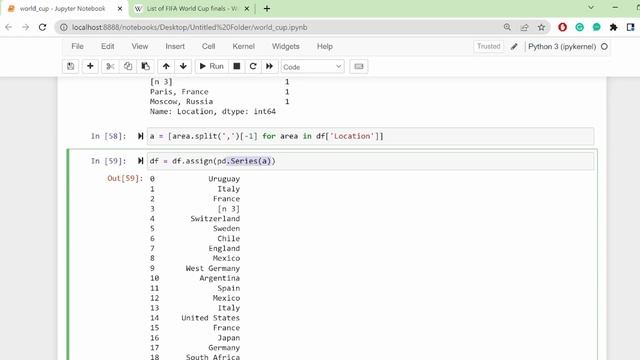 World Cup FInals Exploratory Data Analysis | Python | Pandas | Beginner Tutorial смотреть онлайн
