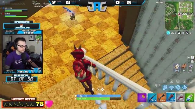 [900p] Heart Rate Monitor! Fortnite Learning! смотреть онлайн