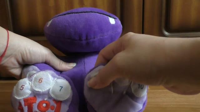Обзор - мягкая игрушка 1Toy Учим цифры