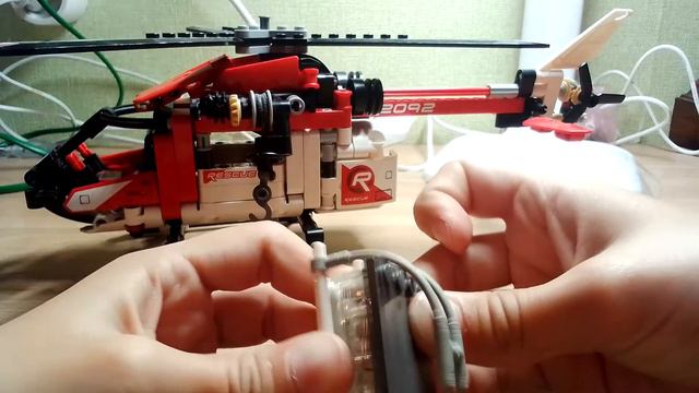 Обзор на вертолёт LEGO техник