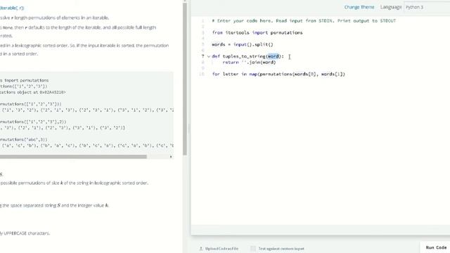 Python-itertools-permutation смотреть онлайн