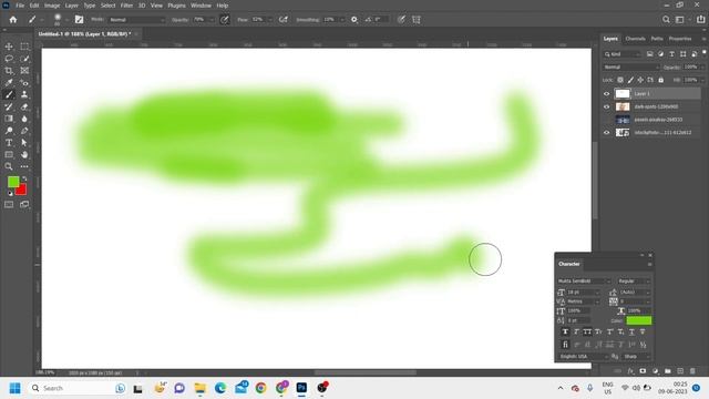 Photoshop complete course | brush tool, pencil tool, colour replacement tool, mixer brush tool смотреть онлайн