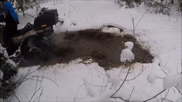 Покатушка на квадроциклах CF BRP BM и YMAHA. Исследуем новый маршрут смотреть онлайн