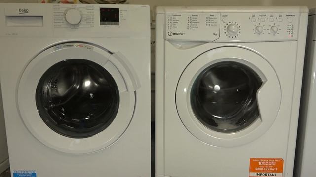 Wash Race - 2023 Basic Beko Vs. Basic Indesit / Wool Wash