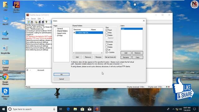 How To Create & Install Ftp Server In Hindi || Filezilla ftp server tutorial смотреть онлайн