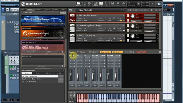 Создание музыки: VSTi сэмплер Kontakt. Урок 9 смотреть онлайн