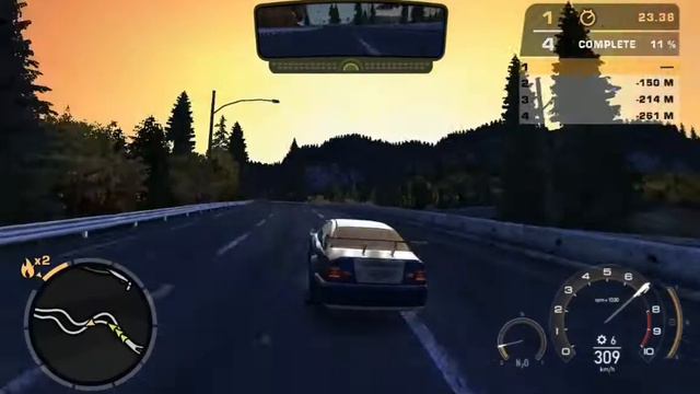 Nfs Mw 2005 прохождение мода Remastered 2022 #19 допрохождение карьеры