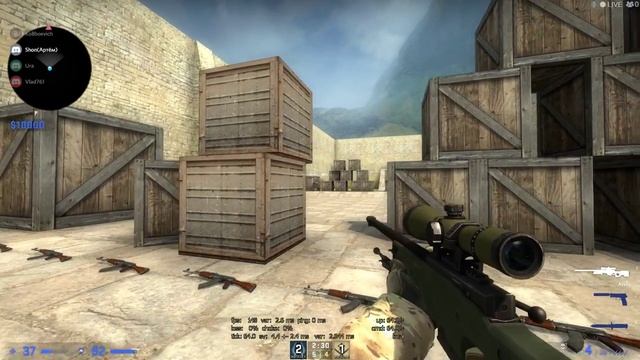 CS:GO, разминка 2×2 Угар, №4 смотреть онлайн