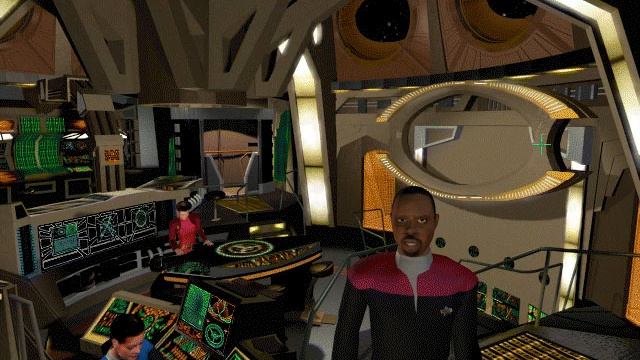 Star Trek Deep Space Nine Harbinger Before alien ship attack part1(ensign смотреть онлайн
