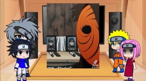 Реакция команды номер 7 на Итачи! Гача | Gacha #наруто #саске #kakashi #сакура