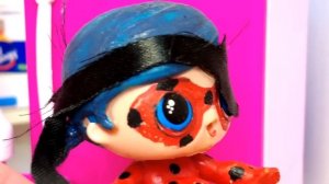 МАМА ЛЕДИ БАГ, ОТКУДА БЕРУТСЯ ДЕТИ? Куклы ЛОЛ сюрприз СЕМЕЙКА смешные мультики ДАРИНЕЛКА