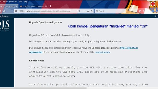 Upgrade OJS from 2.4.8-5 to 3.2.1-1 смотреть онлайн
