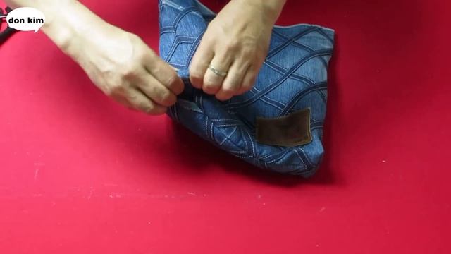 DIY안입는 청바지가 "명품백"이 됩니다!/casual style washed denim handbags 2023 s/s/shoulder bag(feat : chanel) смотреть онлайн