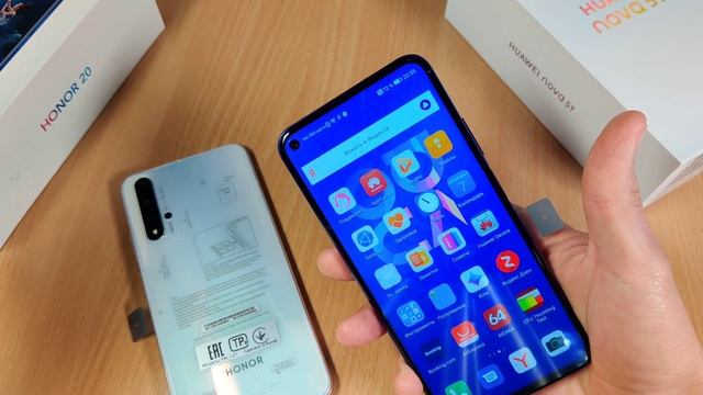 Huawei nova 5t или Honor 20. Флагман для народа. смотреть онлайн