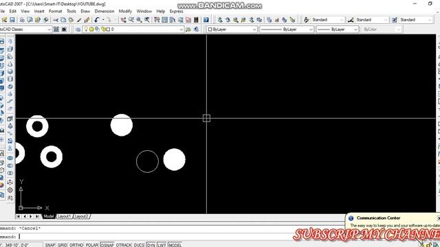 DONUT COMMAND USE IN AUTOCAD 2007.AUTOCAD BANGLA TUTORIAL.AUTOCAD FOR BEGINNERS. смотреть онлайн