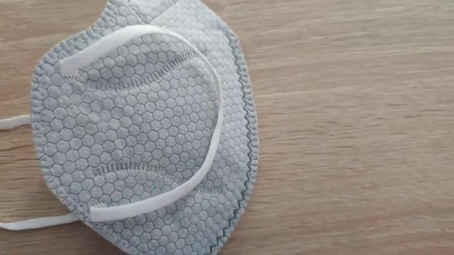 Обзор маски-респиратора Шестислойная Фильтрация N95 класс защиты FFP2 Киев Украина смотреть онлайн