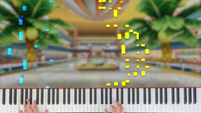 Coconut Mall [Advanced] - Mario Kart Wii | Piano Cover (+ Sheet Music) смотреть онлайн