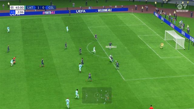 EA Sports FC 24 | Lazio vs Celtic - Stadion Olympik | Gameplay PS5 смотреть онлайн