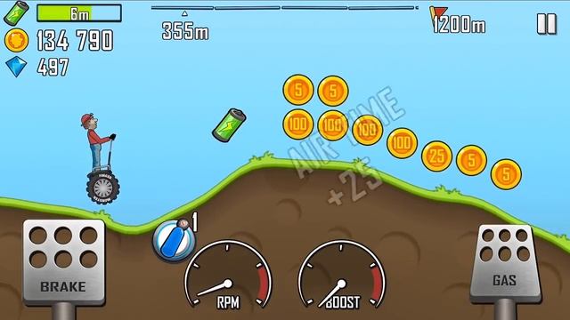 Hill Climb Racing - Геймплей Прохождение Часть 8 смотреть онлайн