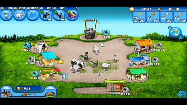 Перепрохождение игры Весёлая ферма (бесплатная версия(Android)) Уровень 33 на золото смотреть онлайн