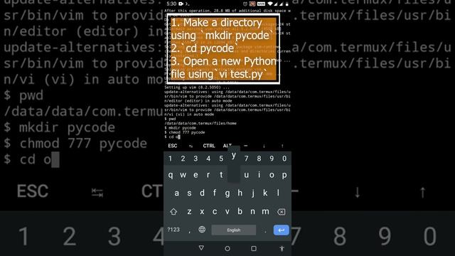 How To Use Linux On Your Android Phone & Run Python Code ? Termux X Android X Python смотреть онлайн