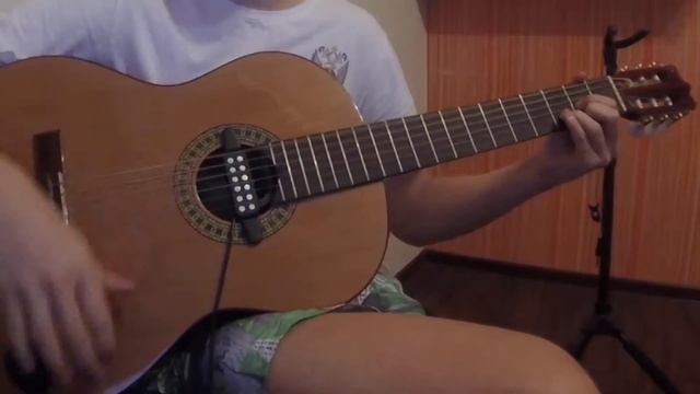 Cover на гитаре. Чайф - Вольный ветер смотреть онлайн