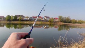 ПЛОТВА НА ДРОП-ШОТ! Учимся ловить!