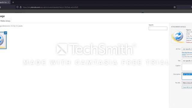 Wordpress site icon change favicon смотреть онлайн