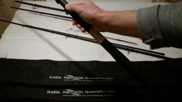 KAIDA INSPIRON 3.9 /4.2м-150гр. Ч. 2 ТТХ и выводы. смотреть онлайн