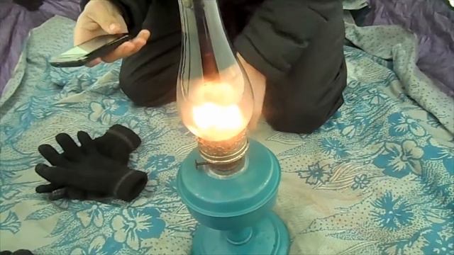 Тест керасиновой лампы в палатке смотреть онлайн
