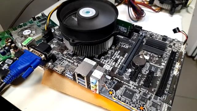 Gigabyte GA-B150M-HD3 With CPU QTJ2 (part 2)