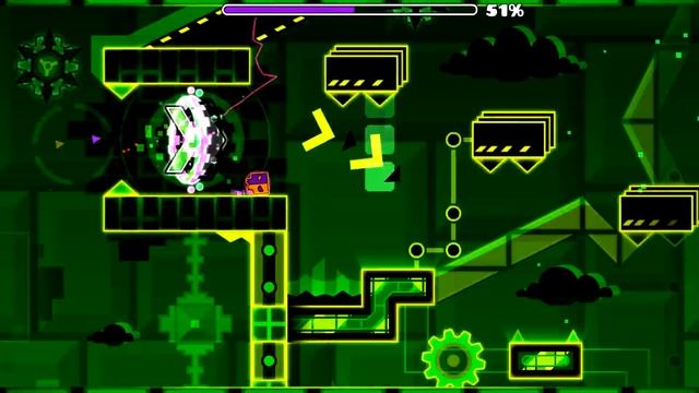 Geometry Dash - Frustration 100% GAMEPLAY Online (Alkali) HARD DEMON смотреть онлайн