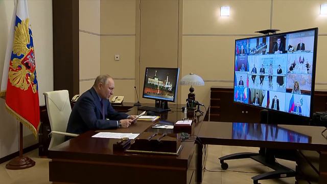 Виктор Томенко принял участие в заседании Президиума Госсовета под руководством Президента России смотреть онлайн